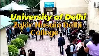 Vlog.2 Hostel to college// University of Delhi//Zhdce.
