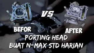 PORTING N-MAX BUAT HARIAN DIJAMIN JOS BOSKU,BORE UP HARIAN