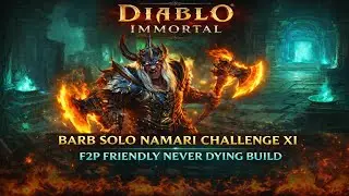 BARB SOLO NAMARI CHALLENGE XI + FULL BUILD. F2P FRIENDLY NEVER DYING BUILD