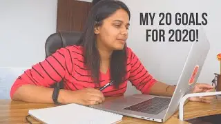 My 20 Goals for 2020! New Year Goals Ideas For Everyone :)