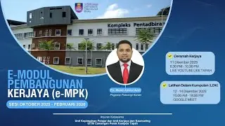 E-MODUL PEMBANGUNAN KERJAYA (e-MPK)
