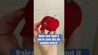 Let&rsquo;s talk about this tomato pin cushion! 🍅 #shorts #diy #sewing #learntosew