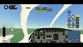 Cessna 402 Takeoff landing 