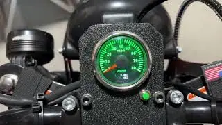 GPS Speedometer for Coleman Minibike