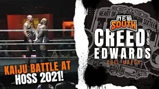 Logan Creed vs O'Shay Edwards (2021 HOSS Round 2 | FULL MATCH)