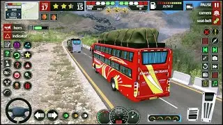 Dev Bhoomi Bus Game 🚍 | Dangerous Hill Roads Bus Driving 😱 Dev Bhoomi Bus Simulator Gameplay