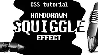 CSS Filters - SVG Turbulence Filter Animation [ CSS3 Creative Menu Hover Effects ] Squigglevision