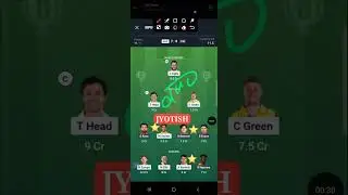 AUS vs ZIM T20 WC Dream11 Prediction | AUS vs ZIM Dream11 Team |  #dream11 #ausvszim #shorts