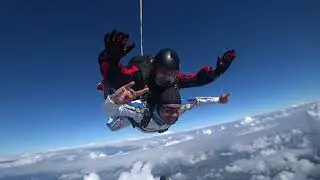 Timo in the Sky with SkyDive Saulgau