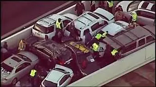 20 car pileup in San Antonio