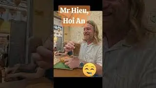 Breakfast Banh Mi at Mr Hieu's in Hoi An, Vietnam.