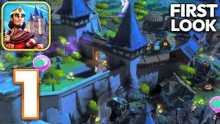 The Kingdom: Medieval Tales - Walkthrough Gameplay Part 1 - Tutorial (iOS, Android)