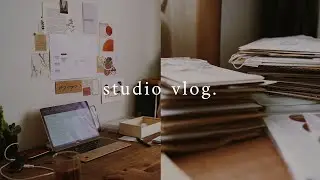 packing all the orders & major upgrade | studio vlog 68