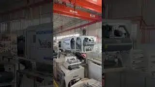 Отгрузка нового бетонного  завода Quick Master 60 #shorts #elkon #shortvideo #бетон