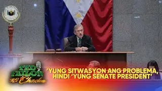 SP Sotto sa tangkang pagpapatalsik sa kanya bilang lider ng Senado | Ted Failon & DJ Chacha