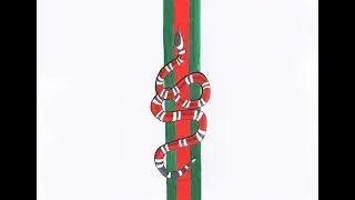 HOW TO DRAW GUCCI SNAKES !