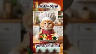 cat cooking #cat #wisdom #funny #catwisdom #cute #catlover #cutecat #wisdomvibes
