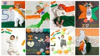 26 january baby photoshoot| republic day baby photoshoot| baby photoshoot ideas 