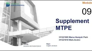 Supplement Machine Translation Post-Editing (MTPE)