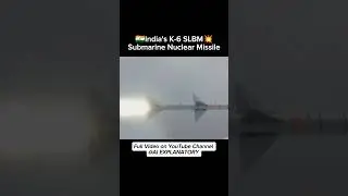 Full video☝️⏫India&rsquo;s K-6 SLBM💥&ndash; The Deadliest Nuclear Weapon Underwater #india #viral #submarine