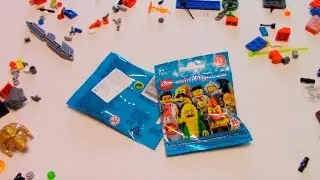 Lego Minifigures 17 серия. Распаковка.