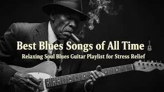 Relaxing Whiskey Blues Music | Best Slow Blues Guitar Collection for Night & Deep Soul Comfort