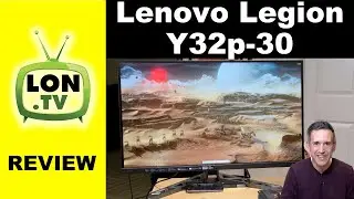 Lenovo's Huge Legion Y32p-30 Delivers a Lot for $749 - 4k, 144hz Gaming Monitor