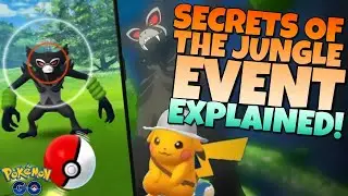 ZARUDE IN POK&Eacute;MON GO!!  New Secrets of the Jungle Event EXPLAINED