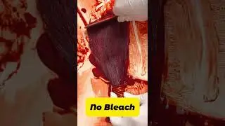 Bold Red Hair Dye Shampoo Without Bleach #nobleach #haircolor #wineredhair