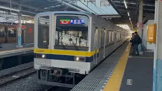 【前面展望】東武日光線(急行)　南栗橋-東武日光