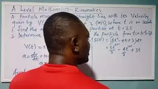 Kinematics A-Level. Differentiation and Integration. How to calculate acceleration and displacement.