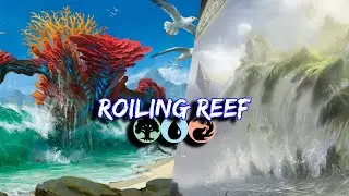 Roiling Reef - Risen Reef Zendikar's Roil Combo in Historic - Mtg Arena Deck Tech and Game Play