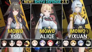 NEW SHIYU RESET! NEW BOSS! M0W0 YSG & Alice & Yixuan Showcase | NEW! Shiyu Defense ZZZ 2.5