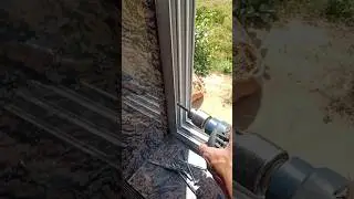 sliding window installation|how to install aluminium window #youtubeshorts