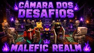 Primeira vez em uma Câmara de Desafios do Minecraft | #1k 