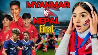 Heartbreaking Loss!🥺 Nepal vs Myanmar | Intense Final Match | International Women's Championship