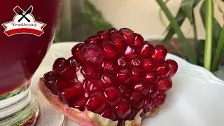 شێوازی ئامادەكردنی شەربەتی هەناری فرێش/ تحضیر عصیر الرمان الطبیعي #youtube  #xwardn