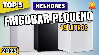 Qual o MELHOR FRIGOBAR PEQUENO? Top 3 Frigobar 45 Litros | Melhor Frigobar 2025 | Frigobar Barato