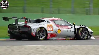 Ferrari 296 GT3 SOUND! 6H of Spa Francorchamps 2024