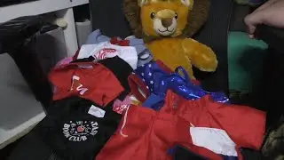 Unboxing 2026 Valentine and Winter Games Clothes from Build-A-Bear + Loveable Lion