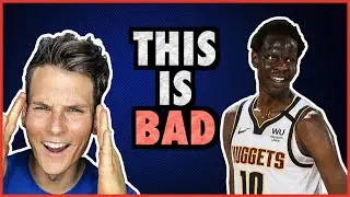 Bol Bol NBA debut was AWFUL for the Denver Nuggets [TALL BALL FAIL]