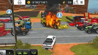 Комбайн Blast Panther в FS 18 | Геймплей FS18 на Android | Таймлапс Farming Simulator 18 #fs18
