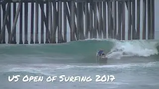 Timothee Bisso Surfing at the US Open of Surfing - 2017 Highlights