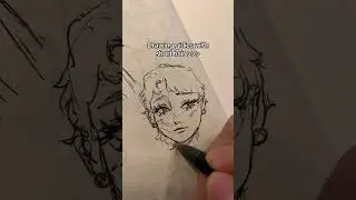 I love drawing girls with short hair #sketchbook #sketch #artist #art #shorthair