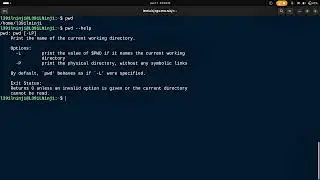Practical Linux 01: pwd command