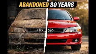 Found This Abandoned Toyota in a Warehouse After 30 Years