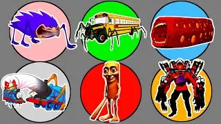 Spin Wheel !! Shin Sonic vs Thomas Eater, Tung Tung Sahur, Speakerman, Bus Eater 