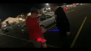 Sword Fight In Lowes Parking Lot