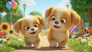Baby Animal Family Song | kids nursery rhymes | Baby Song, Learn Animal Names for Toddlers 🐶🐱🐰