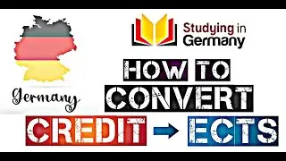 How to Calculate ECTS || CREDIT to ECTS || Study in Germany || 1 BD Credit to ECTS  || Zohir Raihan